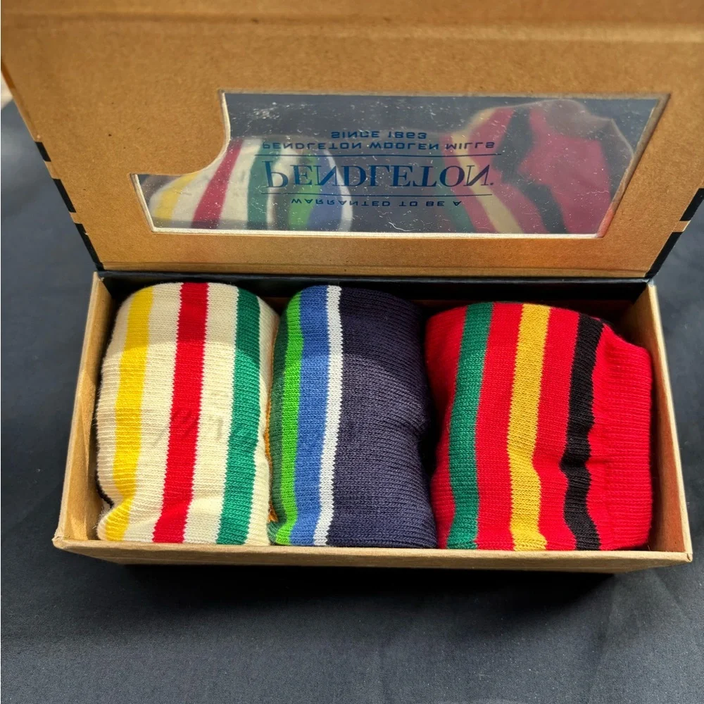 Pendleton Glacier Crater Lake Rainer theme Socks